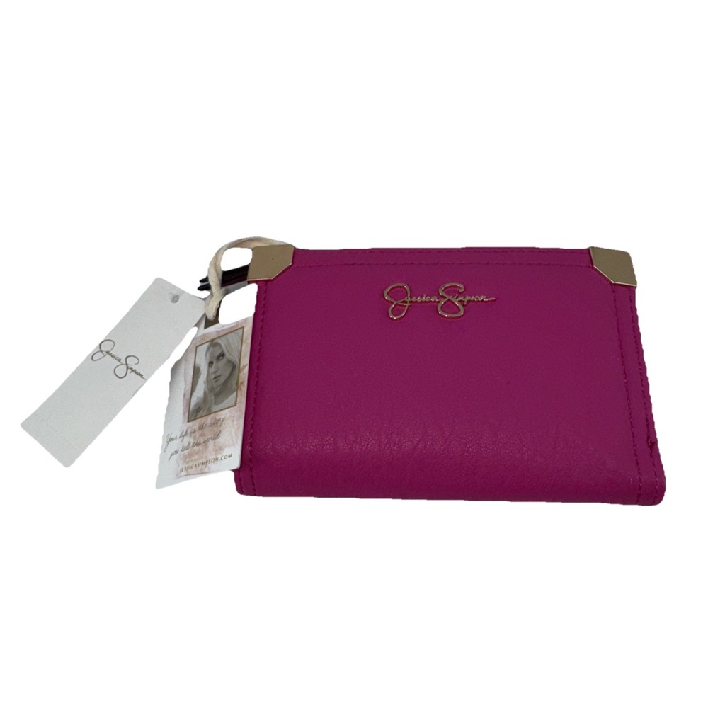 Jessica Simpson Frankie Wallet Pink Salt / Gold Hardware